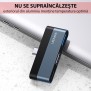 Hub Type-C la 1xUSB, Type-C, HDMI 60W - USAMS mini (US-SJ492) - Dark Gray