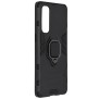 Husa pentru Oppo Reno4 Pro 4G - Techsuit Silicone Shield - Black