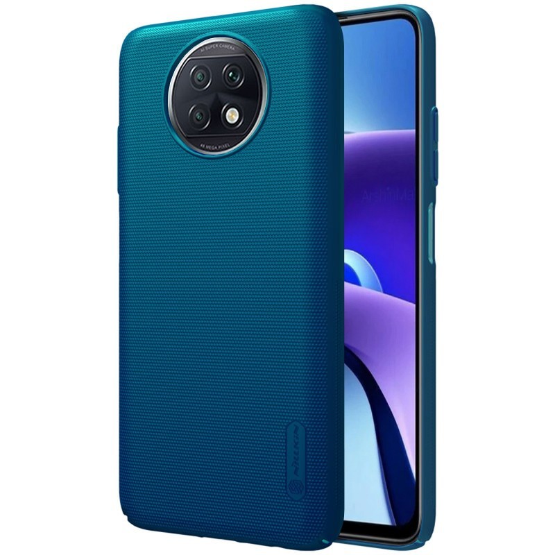 Husa pentru Xiaomi Redmi Note 9T 5G - Nillkin Super Frosted Shield - Blue