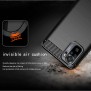Husa pentru Xiaomi Redmi Note 10 4G / Note 10S / Poco M5s - Techsuit Carbon Silicone - Black