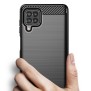 Husa pentru Samsung Galaxy M62 / F62 - Techsuit Carbon Silicone - Black