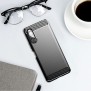 Husa pentru Sony Xperia Ace 2 - Techsuit Carbon Silicone - Black