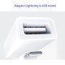 Cablu Adaptor OTG Lightning la USB 5Gbps - Yesido (GS10) - White