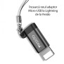 Adaptor OTG Lightning la Micro-USB 480Mbps - Yesido (GS05) - Black