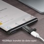 Adaptor OTG Micro-USB la Type-C 480Mbps - Yesido (GS04) - Black