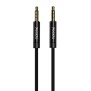 Cablu Audio Jack 3.5mm la Jack 3.5mm, 3m - Yesido (YAU16) - Black