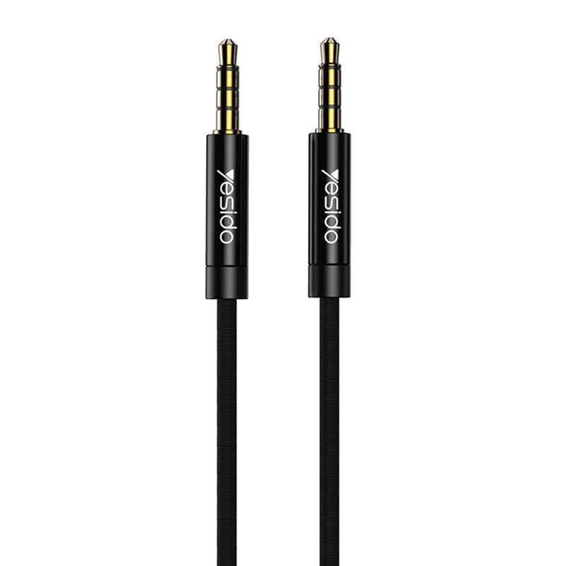 Cablu Audio Jack la Jack 2m - Yesido (YAU15) - Black