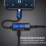 Adaptor Audio DAC Lightning la Lightning, Jack - Yesido (YAU11) - Black