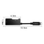 Adaptor Audio DAC Lightning la Lightning, Jack - Yesido (YAU11) - Black