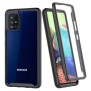 Husa pentru Samsung Galaxy A71 4G + Folie - Techsuit Defense360 Pro - Black