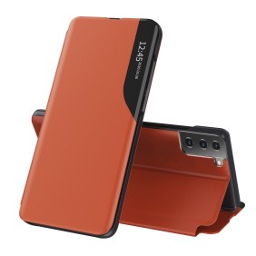 Husa pentru Samsung Galaxy S21 FE 5G - Techsuit eFold Series - Orange