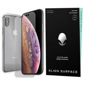 Folie pentru iPhone X / XS - Alien Surface Screen+Edges+Back - Transparent