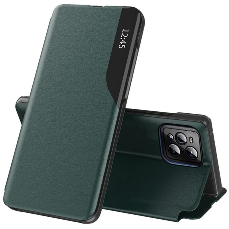 Husa pentru Oppo Find X3 / Find X3 Pro - Techsuit eFold Series - Dark Green