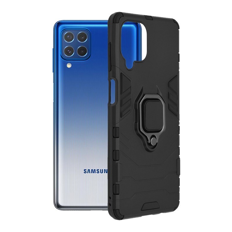 Husa pentru Samsung Galaxy M62/ F62 - Techsuit Silicone Shield - Black