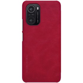 Husa pentru Xiaomi Mi 11i / Poco F3 - Nillkin QIN Leather Case - Red