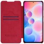 Husa pentru Xiaomi Mi 11i / Poco F3 - Nillkin QIN Leather Case - Red