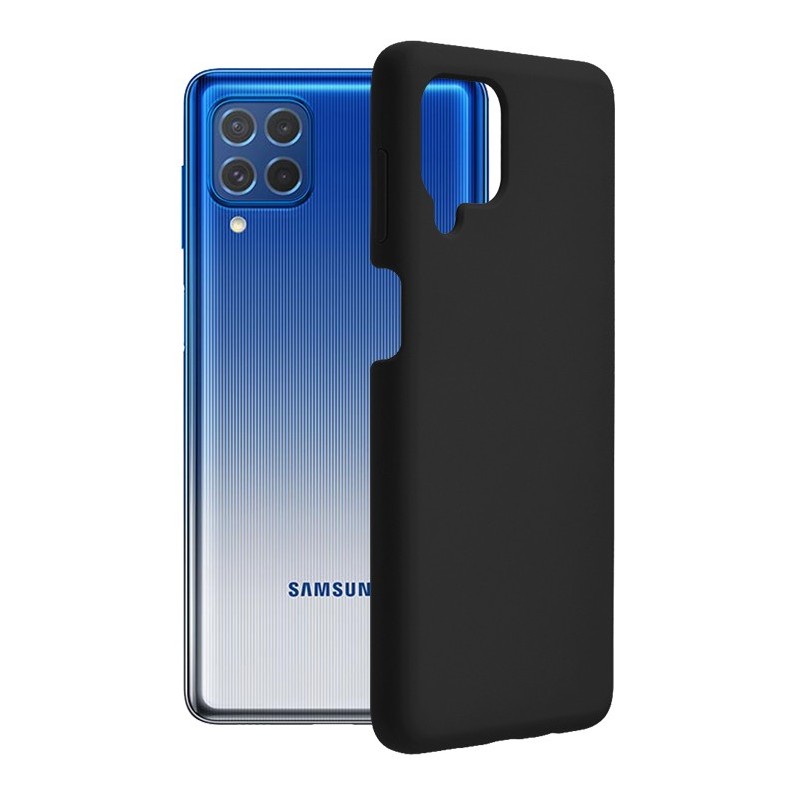 Husa pentru Samsung Galaxy M62/ F62 - Techsuit Soft Edge Silicone - Black