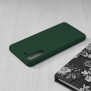 Husa pentru Samsung Galaxy S21 FE 5G - Techsuit Soft Edge Silicone - Dark Green