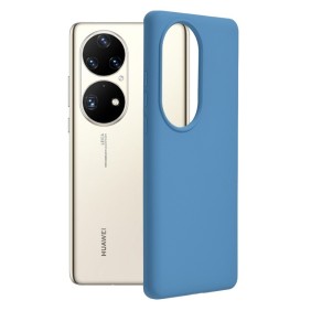 Husa pentru Huawei P50 Pro - Techsuit Soft Edge Silicone - Denim Blue