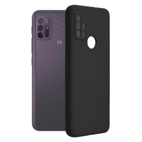 Husa pentru Motorola Moto G10 - Techsuit Soft Edge Silicone - Black