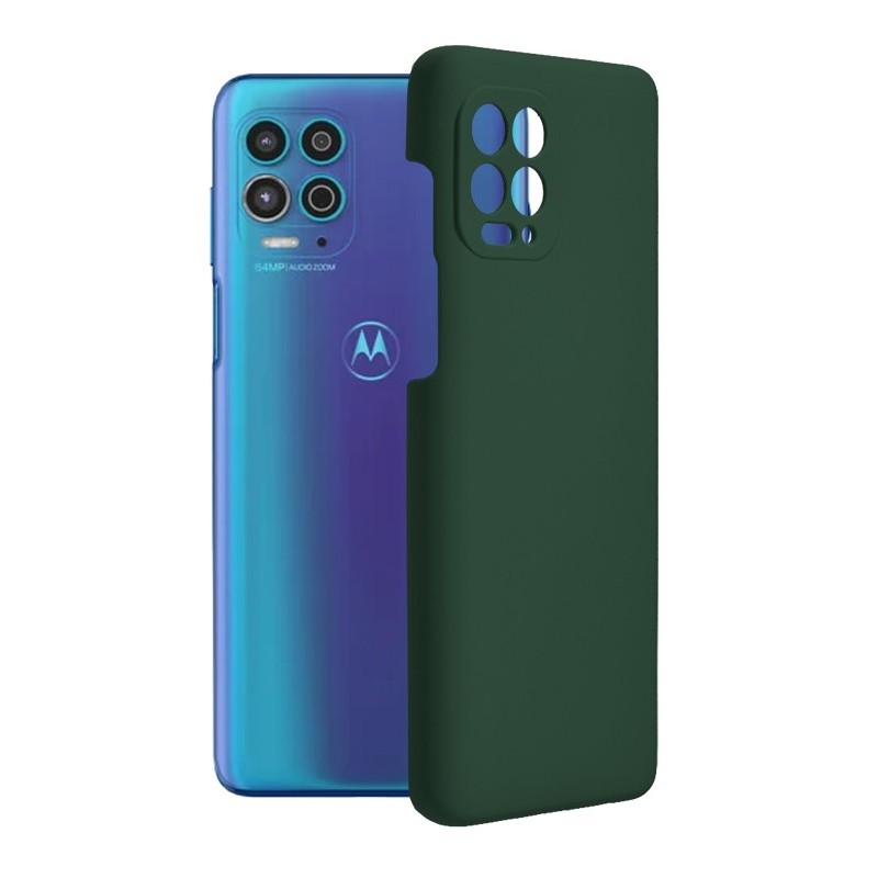 Husa pentru Motorola Moto G100 - Techsuit Soft Edge Silicone - Dark Green