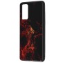 Husa pentru Samsung Galaxy S20 FE / S20 FE 5G - Techsuit Glaze Series - Red Nebula