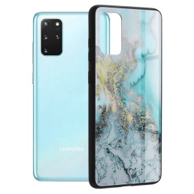 Husa pentru Samsung Galaxy S20 Plus / S20 Plus 5G - Techsuit Glaze Series - Blue Ocean