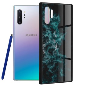 Husa pentru Samsung Galaxy Note 10 Plus / Note 10 Plus 5G - Techsuit Glaze Series - Blue Nebula
