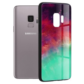 Husa pentru Samsung Galaxy S9 - Techsuit Glaze Series - Fiery Ocean