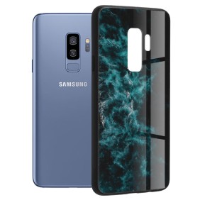 Husa pentru Samsung Galaxy S9 Plus - Techsuit Glaze Series - Blue Nebula