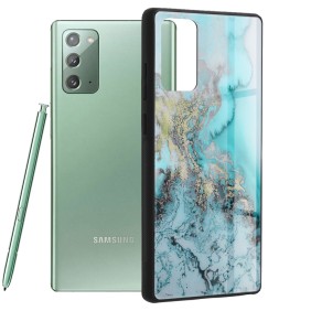 Husa pentru Samsung Galaxy Note 20 / Note 20 5G - Techsuit Glaze Series - Blue Ocean