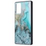 Husa pentru Samsung Galaxy Note 20 / Note 20 5G - Techsuit Glaze Series - Blue Ocean