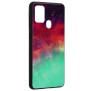 Husa pentru Samsung Galaxy A21s - Techsuit Glaze Series - Fiery Ocean