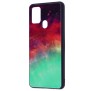 Husa pentru Samsung Galaxy A21s - Techsuit Glaze Series - Fiery Ocean