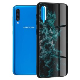 Husa pentru Samsung Galaxy A30s / A50 / A50s - Techsuit Glaze Series - Blue Nebula