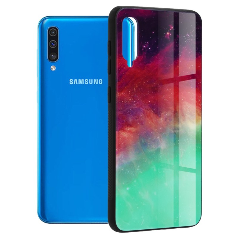 Husa pentru Samsung Galaxy A30s / A50 / A50s - Techsuit Glaze Series - Fiery Ocean