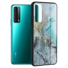 Husa pentru Huawei P Smart 2021 - Techsuit Glaze Series - Blue Ocean