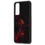 Husa pentru Huawei P Smart 2021 - Techsuit Glaze Series - Red Nebula