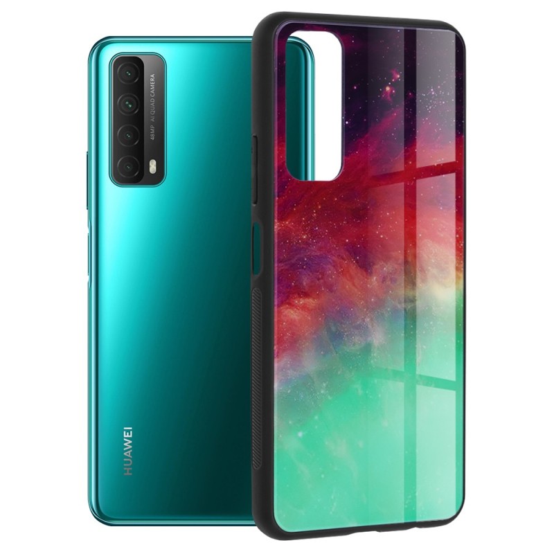 Husa pentru Huawei P Smart 2021 - Techsuit Glaze Series - Fiery Ocean