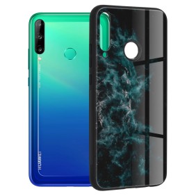 Husa pentru Huawei P40 lite E / Y7p - Techsuit Glaze Series - Blue Nebula