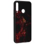 Husa pentru Huawei P40 lite E / Y7p - Techsuit Glaze Series - Red Nebula