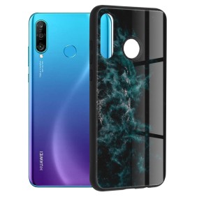 Husa pentru Huawei P30 lite / P30 lite New Edition - Techsuit Glaze Series - Blue Nebula