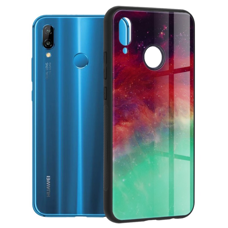 Husa pentru Huawei P20 Lite - Techsuit Glaze Series - Fiery Ocean