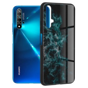 Husa pentru Huawei Nova 5T / Honor 20 - Techsuit Glaze Series - Blue Nebula