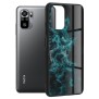 Husa pentru Xiaomi Redmi Note 10 4G / Note 10S / Poco M5s - Techsuit Glaze Series - Blue Nebula