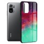 Husa pentru Xiaomi Redmi Note 10 4G / Note 10S / Poco M5s - Techsuit Glaze Series - Fiery Ocean