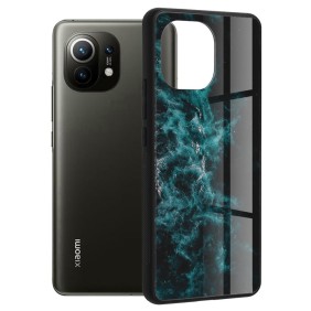 Husa pentru Xiaomi Mi 11 - Techsuit Glaze Series - Blue Nebula