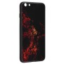 Husa pentru iPhone 6 Plus / 6s Plus - Techsuit Glaze Series - Red Nebula