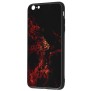 Husa pentru iPhone 6 Plus / 6s Plus - Techsuit Glaze Series - Red Nebula