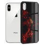 Husa pentru iPhone X / XS - Techsuit Glaze Series - Red Nebula